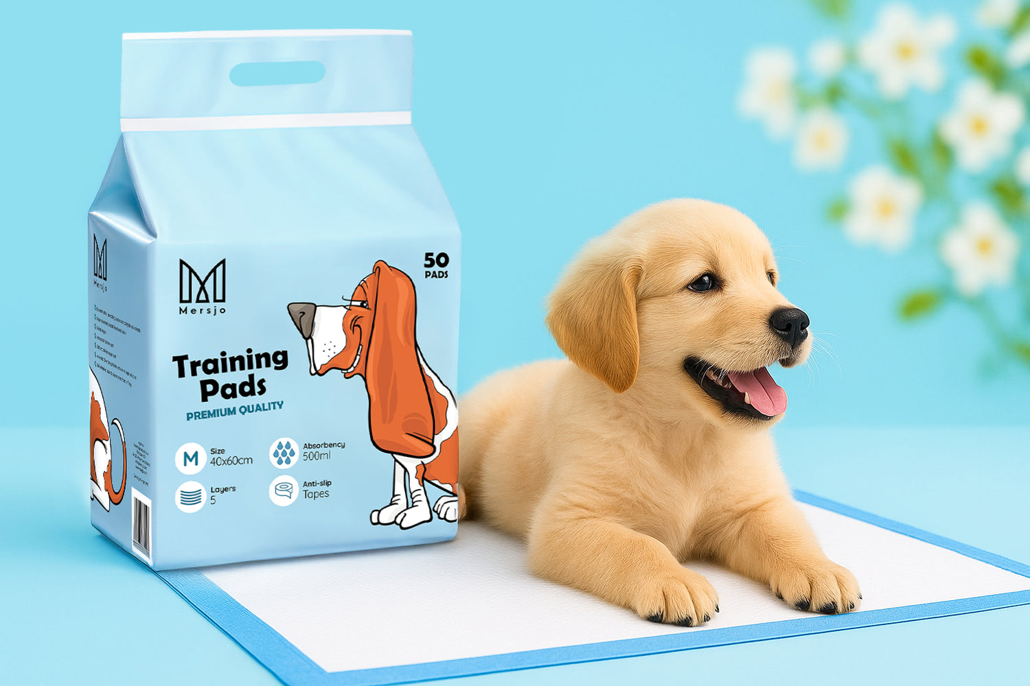 Hygienische Unterlagen für Tiere L 60x60 (50 Stk.)