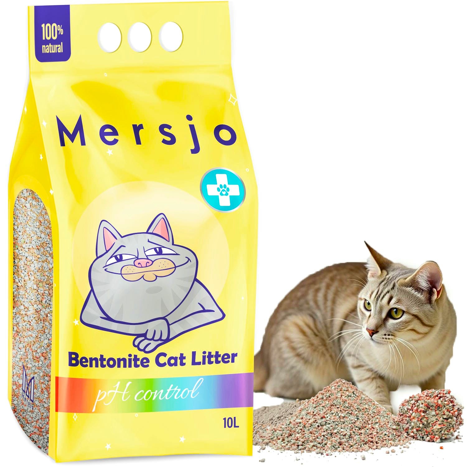 Bentonit-Katzenstreu PH CONTROL 10l