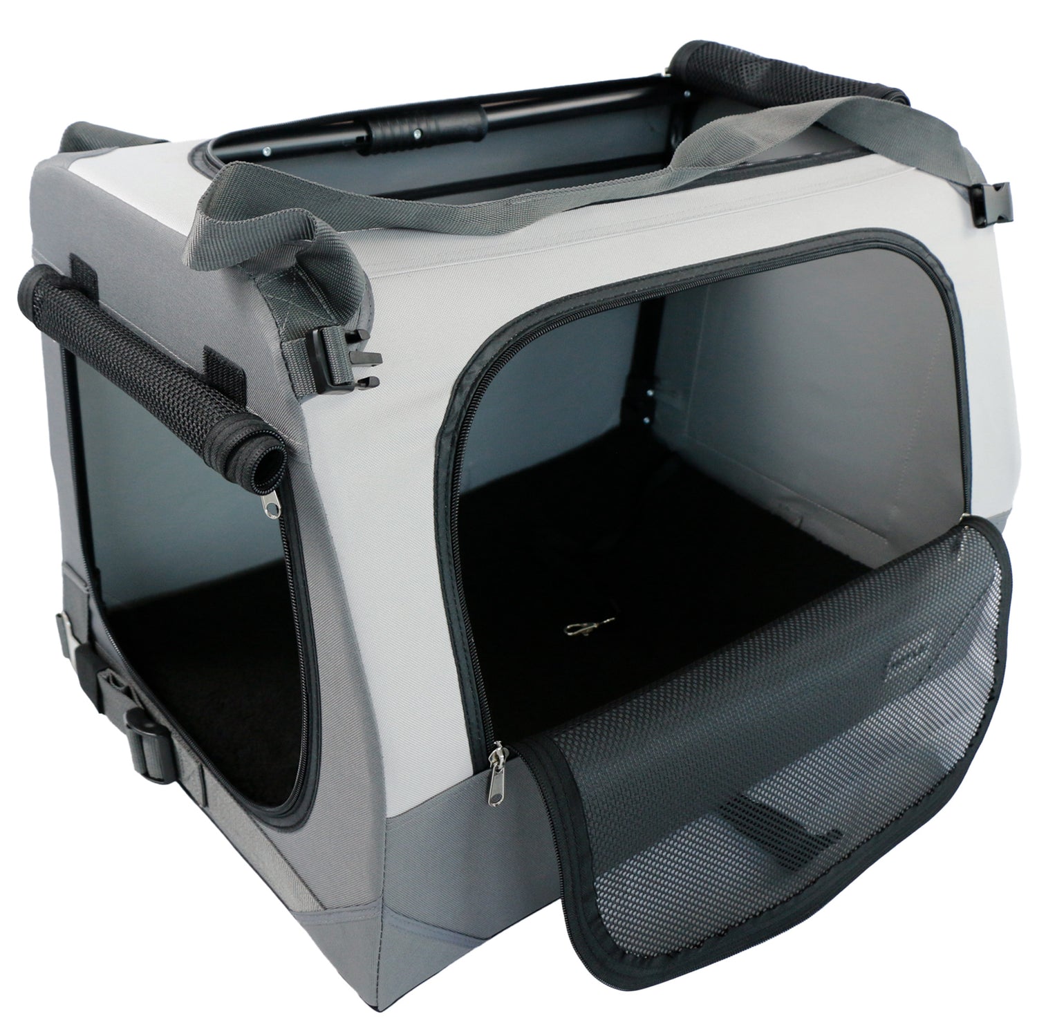 Haustiertransporter Outlander grau