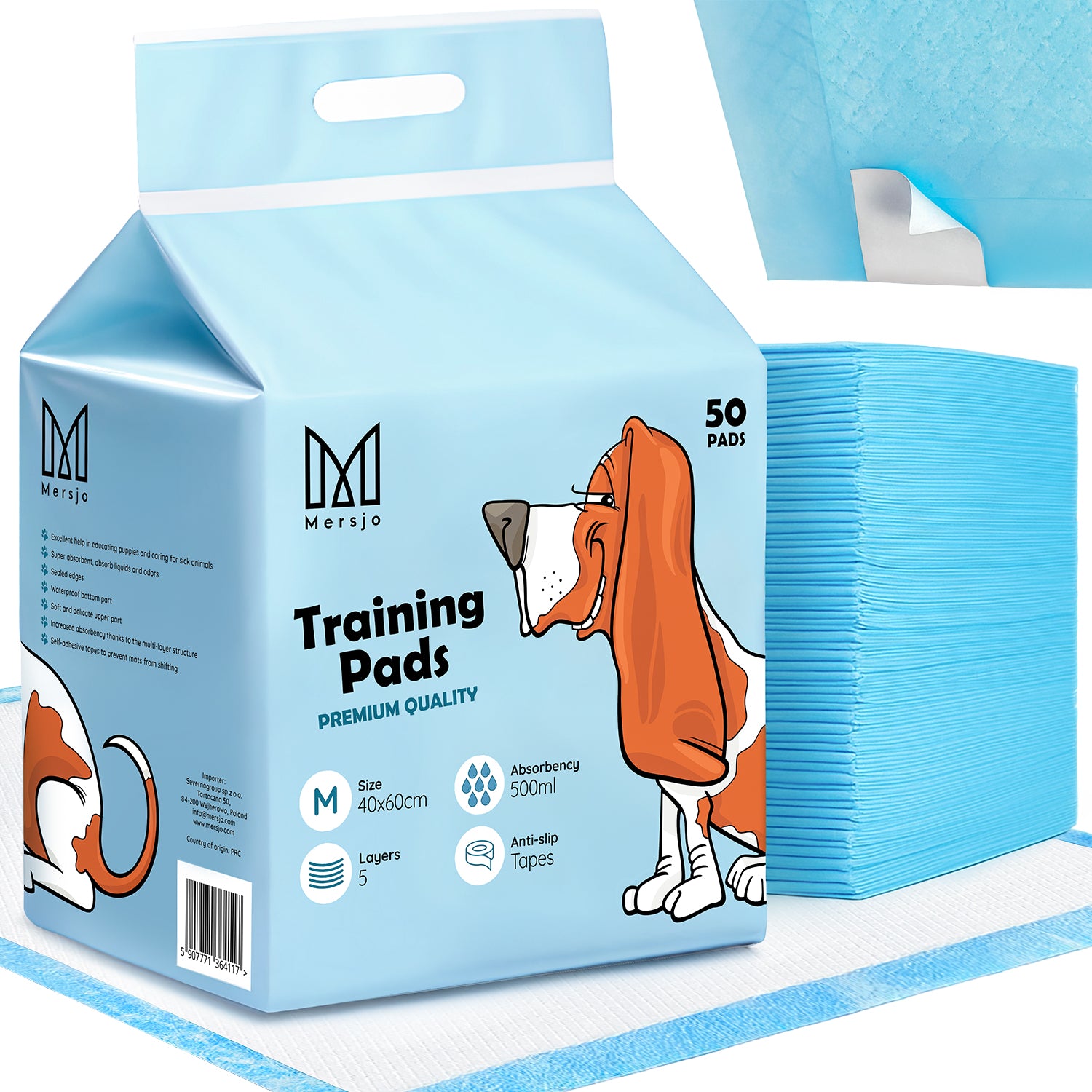 Hygienische Unterlagen für Tiere M 40x60 (100 Stk.)