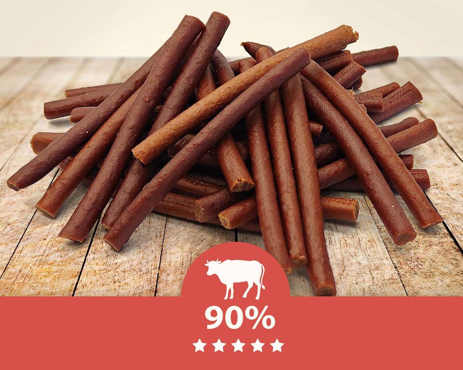 Pamlsek pro psa - Hovězí kabanosy Mersjo 500g