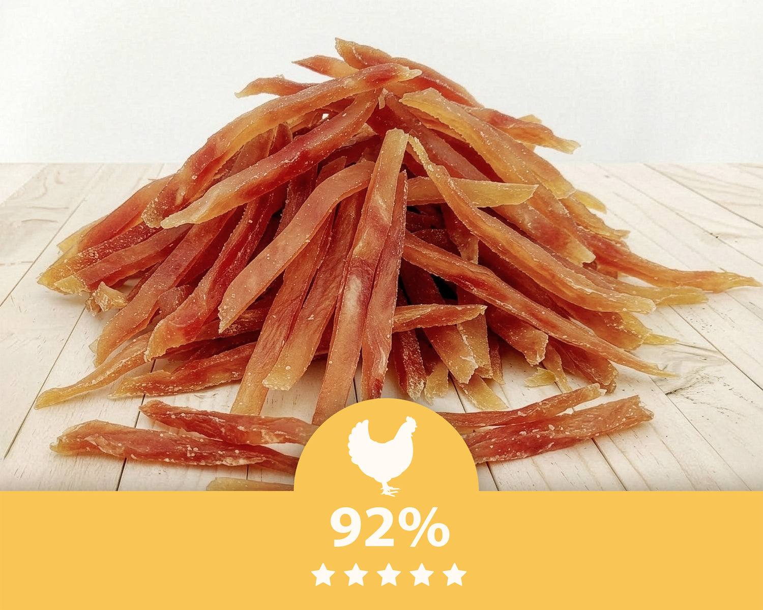Pamlsek pro psa - Měkké kuřecí proužky Mersjo 500g