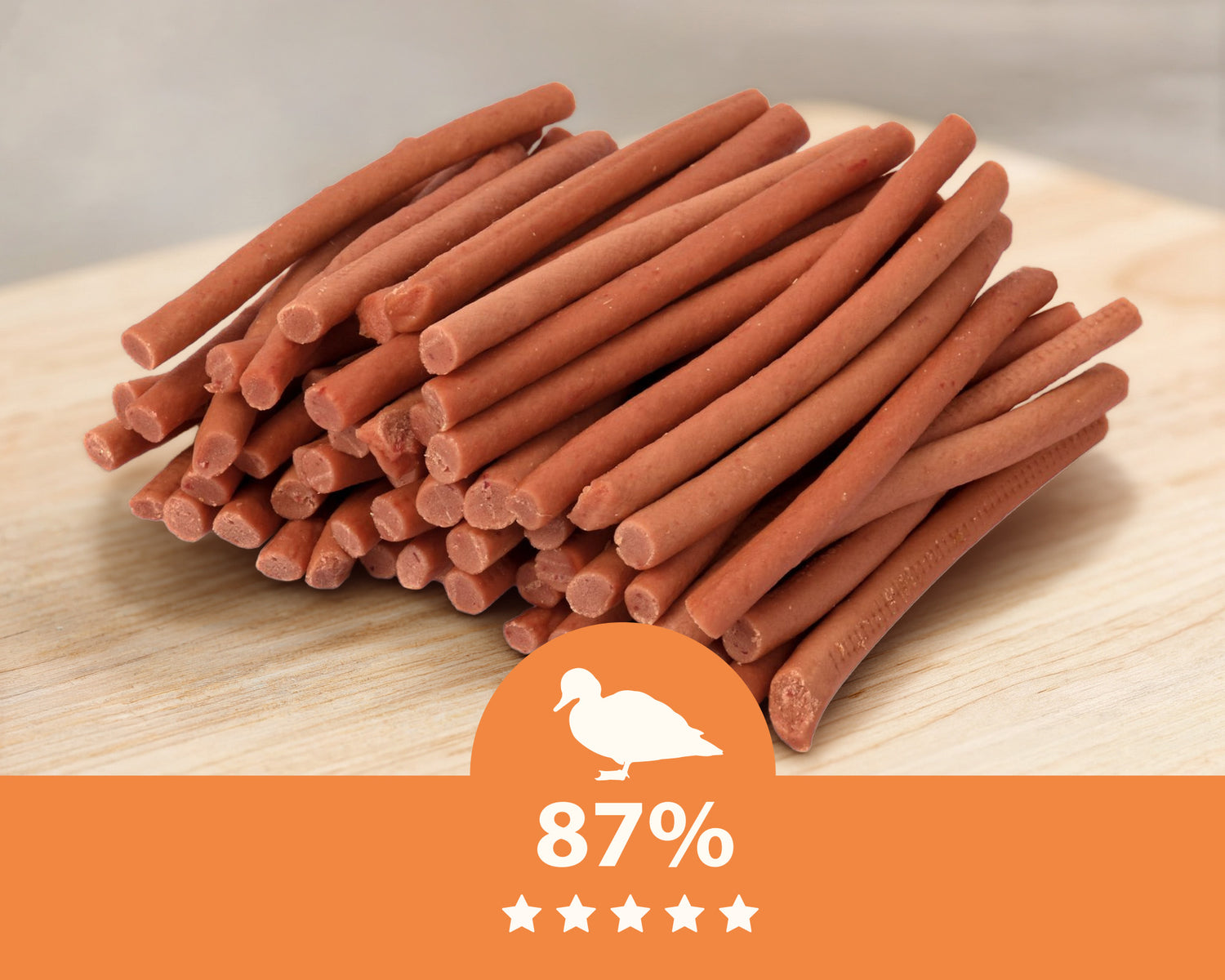 Pamlsek pro psa - Kabanosy z kachny Mersjo 500g