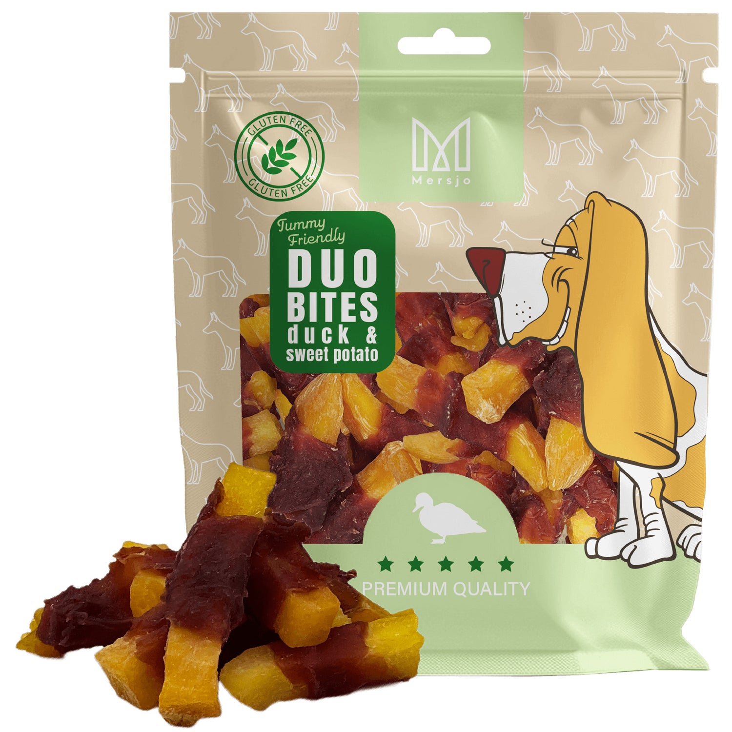 Hundesnack Geschmacksduo - Ente mit Süßkartoffel 200g