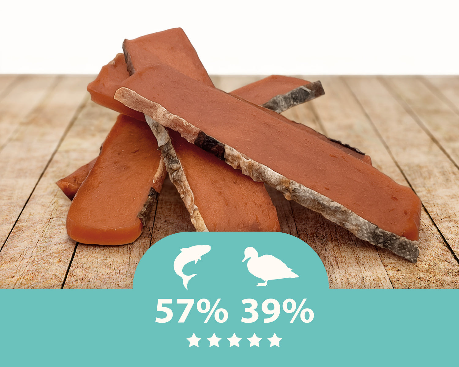 Hundesnack Geschmacksduo  - Lachs mit knuspriger Haut 200g