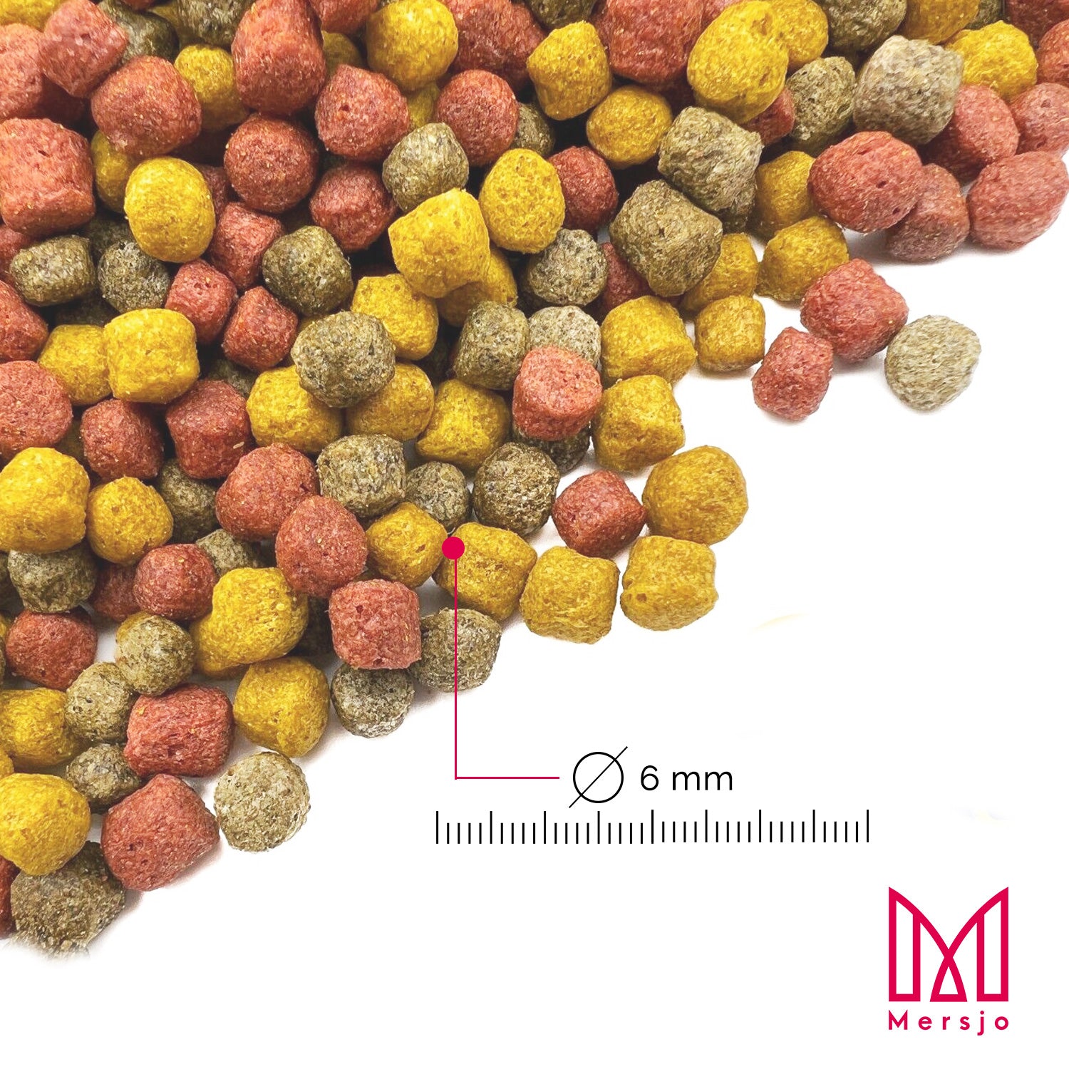 Futter für Teichfische Koi-Karpfen Mersjo Pond Pellet MIX 5kg 6mm